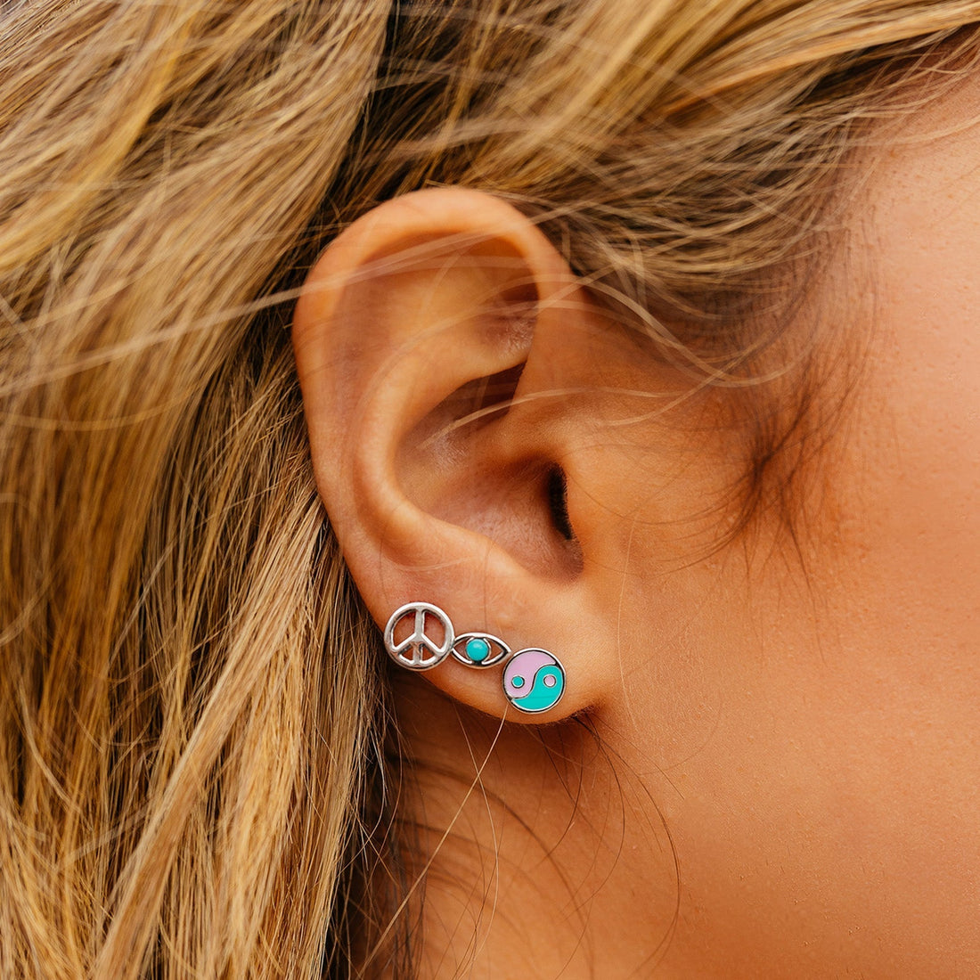 Kaleidoscope Stud Earring Pack